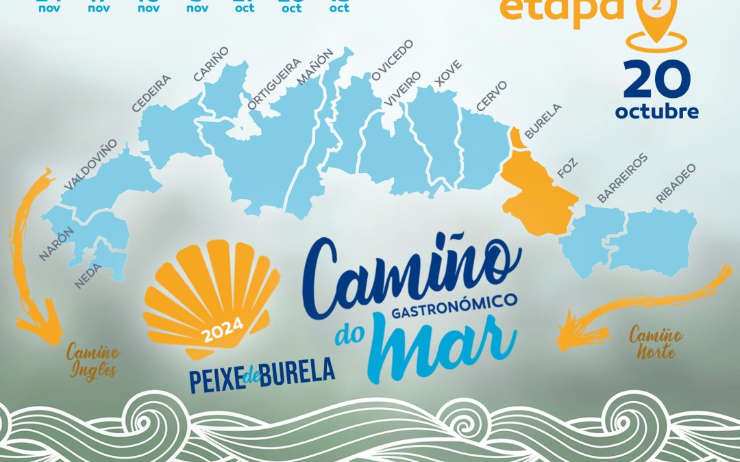 CAMIÑO DO MAR 2024 | Etapa 2: Foz > Burela