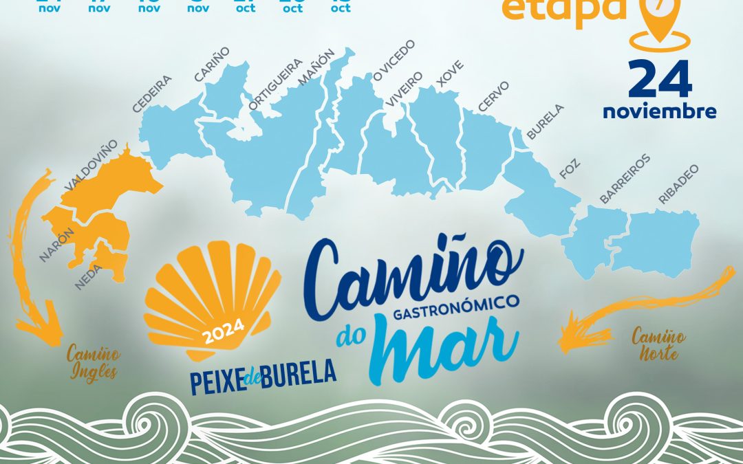 CAMIÑO DO MAR 2024 | Etapa 7: Valdoviño > Narón > Neda