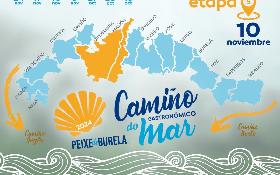 CAMIÑO DO MAR 2024 | Etapa 5: Mañón > Ortigueira