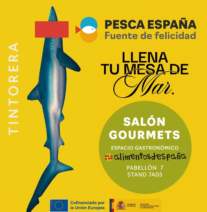 LA TINTORERA “PEIXE DE BURELA” SE DIO AYER A CONOCER EN EL SALÓN GOURMETS