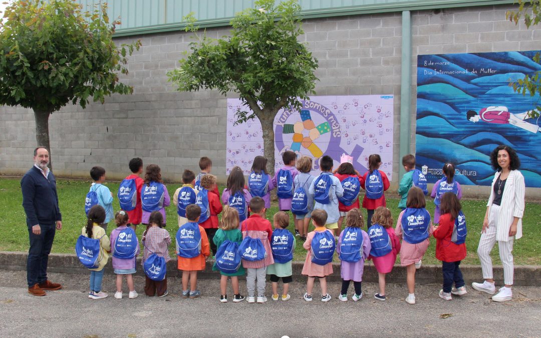 “EU COMO PEIXE DE BURELA” PARA PROMOCIONAR EL PESCADO ENTRE LOS MÁS PEQUES DE A MARIÑA LUCENSE