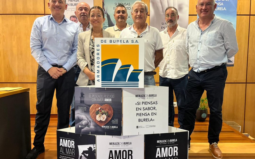 LA CONSELLEIRA DO MAR DE LA XUNTA DE GALICIA VISITA EL PUERTO DE BURELA