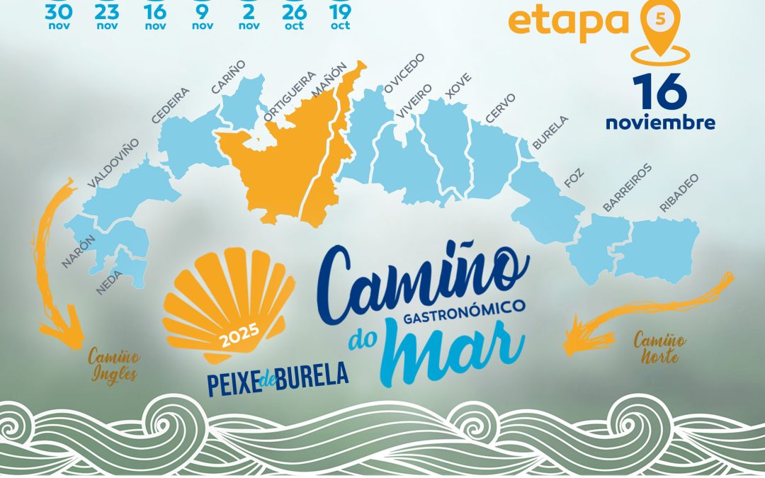 CAMIÑO DO MAR 2025 | Etapa 5: Mañón > Ortigueira