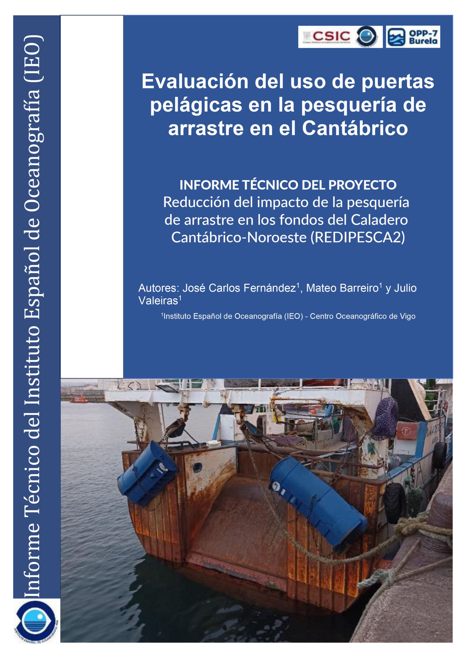 PRESENTACIÓN PÚBLICA DE RESULTADOS DEL PROYECTO TÉCNICO REDIPESCA