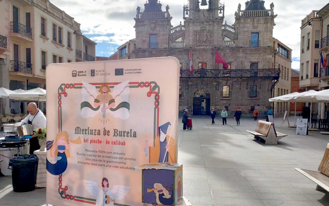 MERLUZA D& BURELA LLEGA A ASTORGA A TRAVÉS DE SU «VÍA PISCIS»
