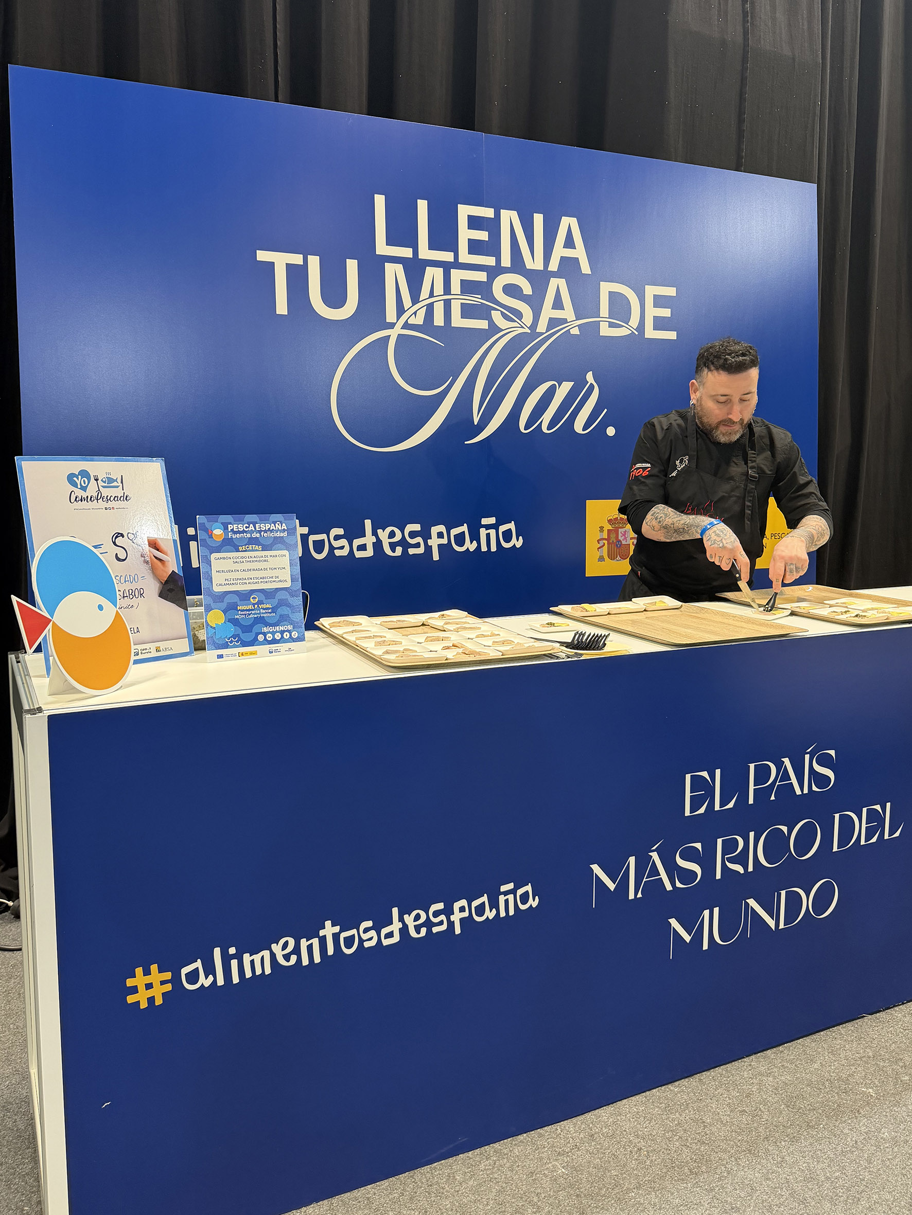 DEGUSTACIONES DE ‘PEIXE DE BURELA’ EN HIP HORECA 2026