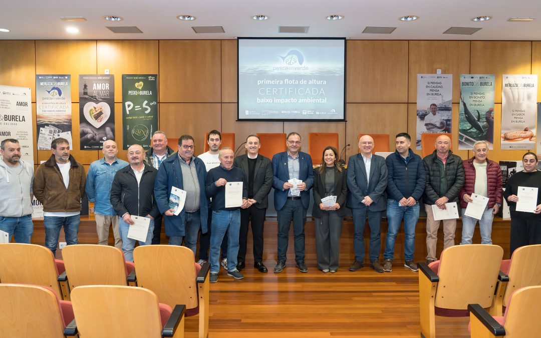 MERLUZA D& BURELA RENUEVA COMO ÚNICA FLOTA DE ALTURA CERTIFICADA “PESCAENVERDE”