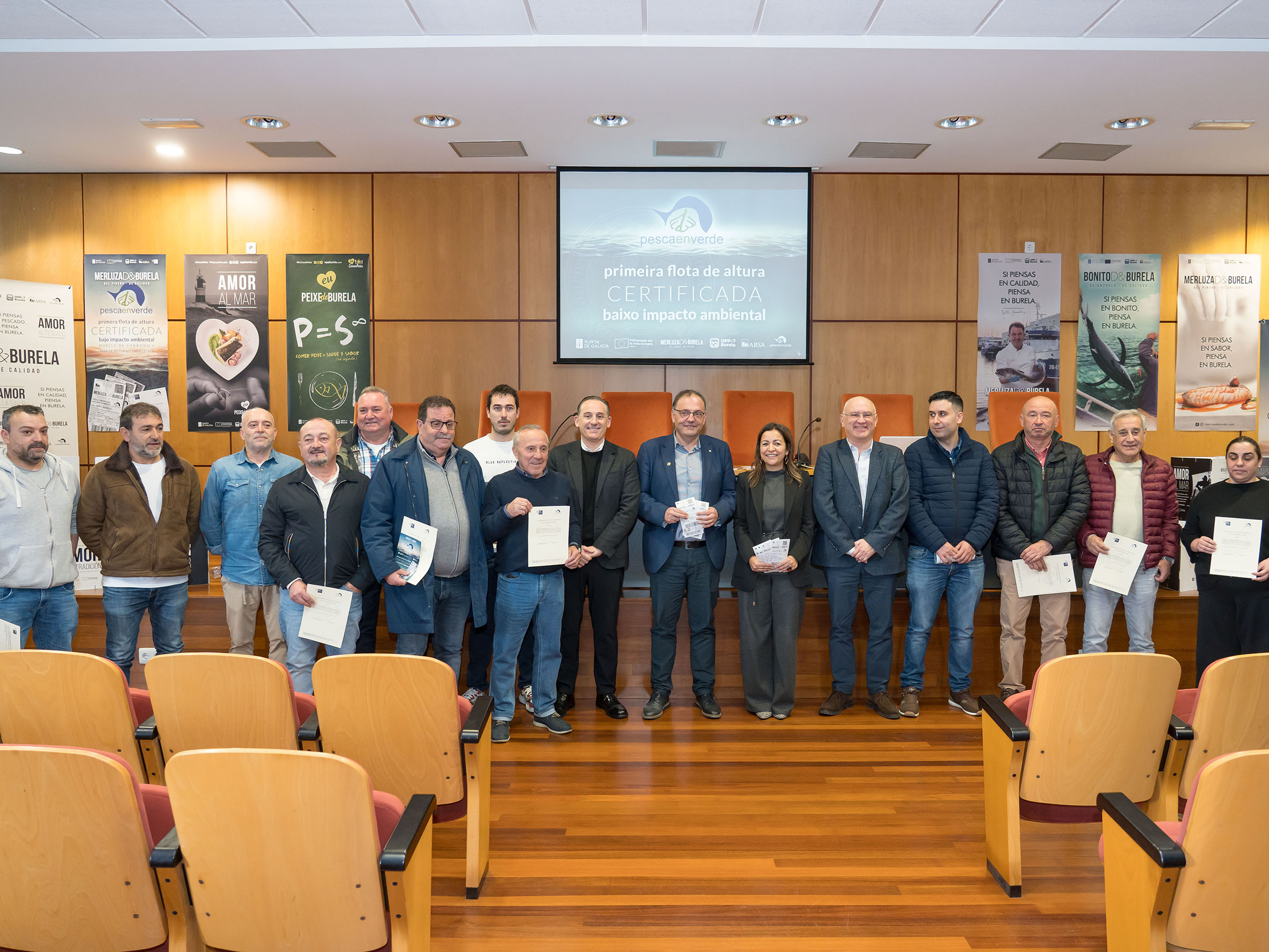 MERLUZA D& BURELA RENUEVA COMO ÚNICA FLOTA DE ALTURA CERTIFICADA “PESCAENVERDE”