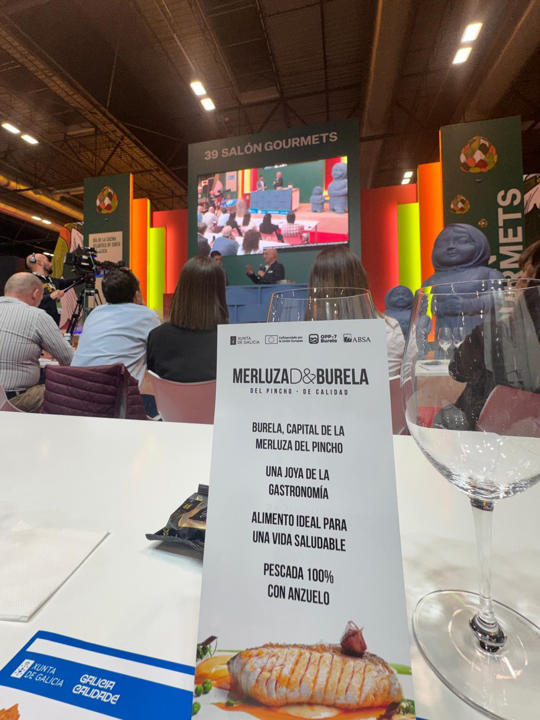 LAS DIFERENTES FLOTAS DEL PUERTO DE BURELA BRILLARON EN EL “SALÓN GOURMETS”