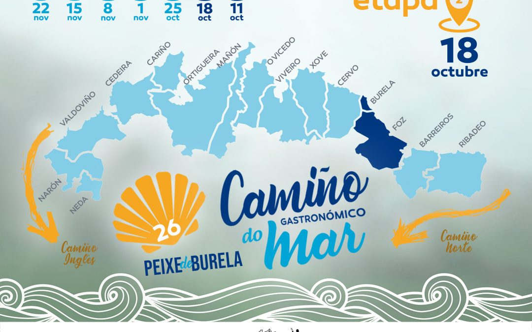 CAMIÑO DO MAR 2026 | Etapa 2: Foz > Burela